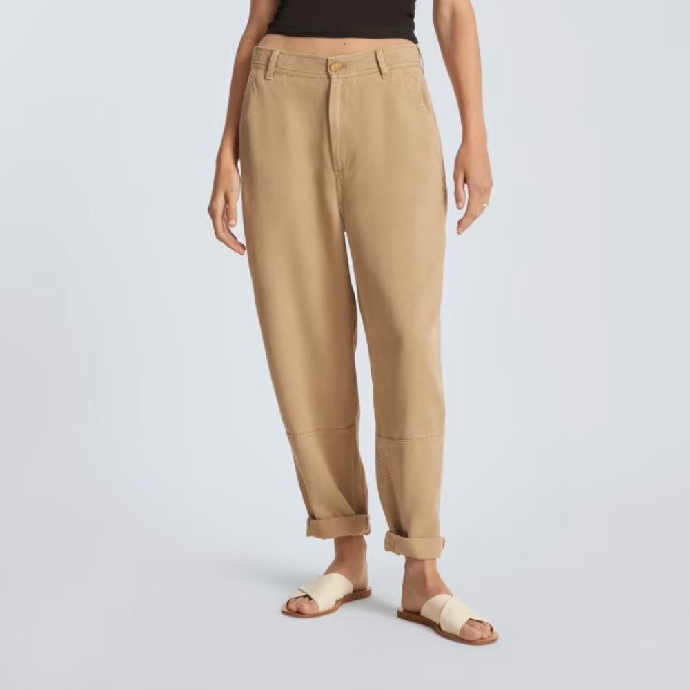 Everlane The Relaxed Chino Dark Khaki Size 6